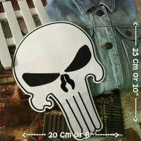 ราคา กะโหลก Punisher ตัวรีดติดเสื้อ อาร์มรีด อาร์มปัก ตกแต่งเสื้อผ้า หมวก กระเป๋า แจ๊คเก็ตยีนส์ Embroidered Iron on Patch ... จัดส่งเฉพาะจุด (1732364828912748419)