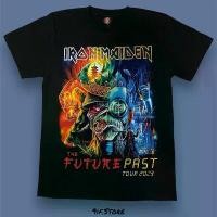 ราคา COD เสื้อยืดวง IRON MAIDEN ลายTOUR 2023 (ป้ายRock Yeah) (1731214154315302476)