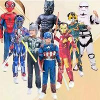 ราคา ชุดมาร์เวลฮีโร่, ธีมเทศกาลศักดิ์สิทธิ์, มี Iron Man, Hulk, Thor, กัปตันอเมริกา, Optimus Prime, เสื้อผ้าเด็ก, ชุดประสิทธิภาพกล้ามเนื้อ Cos (1731922463418124610)