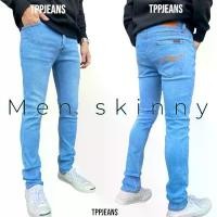 ราคา JEANSEXPRESS Skinny Men's Jeans กางเกงยีนส์ชาย ทรงสกินนี่ เดฟ สีบลูฟอกซีด ผ้ายืด ใส่สบาย กระดุมSize 28-42 รับชำระปลายทาง ขายร้อน ยีนส์ ไม่ ยืด ถุง สุ่ม 99 ขาสั้น เอวสูง กร (1731676179671450821)