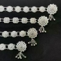 ราคา Fashion Jewele เครืองประดับโบราณสีเงิน เข็มขัดดอกไม้อีสานชุดล้านนาไทหัวเข็มเงินเข็มขัดชุดไทยโบราณ (1732392530649711623)
