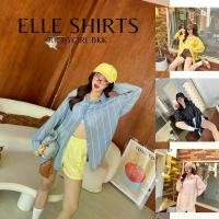 ราคา Elle Shirts | เสื้อเชิ้ตทรงโอเวอร์ไซส์ สวยเก๋ชิคสุดๆ COD (1731742570094233585)