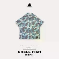 ราคา WhiteSand - Shirts เสื้อเชิ้ต เสื้อฮาวาย ลาย Shell Fish ชุดไปทะเล (1731194610581408555)