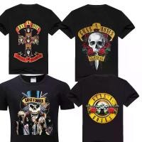 ราคา 【พร้อมส่ง】 guns n roses Men/Women t shirt Fashion guns n roses Tshirts Summer Tops Tees GnR Rock T-shirt Men loose t-shirts Plus Size cotton 100% มีรูปแบบต่างๆ (1732273269381695462)