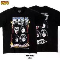ราคา Power 7 Shop เสื้อยืดวง คิส ลิขสิทธ์แท้ KISS T-SHIRTS (MX-030) ขายดี (1731343351578724217)