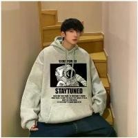 ราคา TS MEN เสื้อแขนยาวมีฮู้ด เสื้อกันหนาวมีฮู้ด ผ้าสำลี ผ้าหนาดีใส่สบาย รุ่นNT46 เสื้อสเวตเตอร์ผู้ชาย Men's sweatshirts (1732194104307845624)