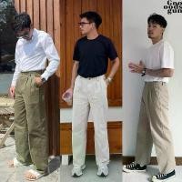 ราคา UNCLE PANTS I S-4XL กางเกงขายาวทรงลุงวินเทจ ขากระบอกใหญ่เอวสูง รุ่นตำนาน ขายร้อน (1731955881208546307)