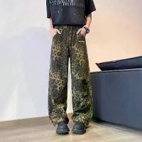 ราคา MNO.9 Pants D353 กางเกงขายาวลายเสือ กางเกงขายาวชาย เอวยางยืด ปักอักษรหน้าขาซ้าย ปลายขารูดจั๊มได้ Clothing Man แฟชั่นชาย สินค้าแนะนำ (1731976456972764932)