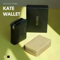 ราคา Kate 2 zip Wallet กระเป๋าสตางค์ใบสั้น2ซิป [หนังกันรอย] (1732323534811334496)