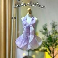 ราคา E12 Rosia Dress เดรสสั้น ระบายคอ ผ้าออแกนดี้ แต่งกุหลาบด้านหน้า กระโปรงบอลลูน ซิปหลัง +สม็อค ซับในทั้งตัว พร้อมส่ง COD (1731774099370181732)