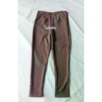 ราคา กางเกงขายาวผู้หญิง 9ส่วนขอบในตัว ใส่ทำงาน กางเกงขายาวผู้หญิง Women's trousers (1732208686139345105)