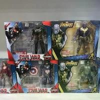 ราคา Thanos โมเดล กัปตันอเมริกา แบล็กแพนเธอร์ ฮัลค์ ตุ๊กตาสง่างามแม่มดแดง ตุ๊กตา TikTok Trending Toys (1732231872954860727)