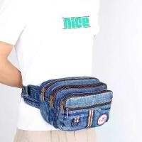 ราคา 【COD】 กระเป๋าคาดอกคาดเอวผ้ายีนส์(JEANS) 10199#12421# ขนาดใหญ่/BIG Fashion (1732402427242054985)