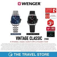 ราคา Wenger VINTAGE CLASSIC 37mm A timeless, classic watch with a modern twist นาฬิกา สวิสฯ (1731822304475120883)