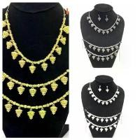 ราคา Vintage jewelryชุดไทยชุดแต่งงานโบราณสร้อยคอลูกปัด ขายร้อน (1731555234154645117)