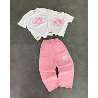 ราคา เสื้อยืดกราฟิกตัวอักษรป้องกัน, สไตล์ลำลอง, ชุดกางเกงวอร์ม 2 ชิ้น, เสื้อผ้าผู้ชาย Y2k, Streetwear, ชุดกางเกงสีชมพูขนาดใหญ่, เสื้อผ้าผู้ชาย (1732276475866285988)
