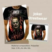 ราคา เสื้อยืดลายโจ๊กเกอร์ unisex Streetwear บุคลิกภาพ แฟชั่น ชุดลำลอง ฤดูร้อน (1729603161827870902)