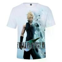 ราคา เสื้อยืด Final Fantasy 7 3D เสื้อคอสเพลย์ Final Fantasy VII สำหรับผู้หญิง ผู้ชายและเด็ก Streetwear ลำลอง ฮาราจูกุ ฮิปฮอป อะนิเมะ Tee (1729967390764206242)
