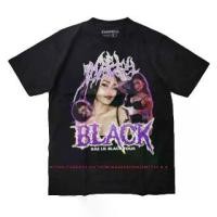 ราคา Hot Sale เสื้อยืดโอเวอร์ไซส์เสื้อสตรีท quitewell RAE LIL BLACK / streetwear street oversizeS-5XL (1731594691681093863)