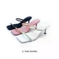 ราคา รองเท้าMaxiส้นสูง แฟชั่น (MAXI SANDALS) AJ58053 แบบสวม หนังPU ซับPU สูง2.5นิ้ว (1731734049400129107)