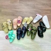 ราคา [COD] BG2562 2 สาย Red Apple Unisex Vintage Pastel Sandals Shoes size 24-45 มินิมอล รองเท้าแตะแบบสวม ร้องเท้าแตะ เรดแอปเปิ้ลแท้ เบา สบาย เบอร์40 มีส้นสูงพิเศษ #1ในไทย (1731799676887532963)
