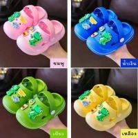 ราคา จัดส่งในกรุงเทพฯ รองเท้ารัดส้นเด็ก รองเท้าแตะเด็กหัวโต แต่งการ์ตูนไดโนเสาร์น่ารัก รองเท้าลำลองเด็กผู้ชายเด็กผู้หญิง พื้นนุ่ม สวมใส่ใสบาย Children's sandals for girls for boys พร้อมส่งในไทย (1731735431