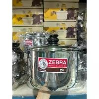 ราคา สินค้าที่ขายดีที่สุดของเดือนนี้ หม้อหุงต้มหัวม้าลาย Tiger 24 ซม. ZEBRA Tiger Sauce Pot 24 cm. (1732270178923611246)