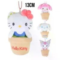 ราคา พวงกุญแจตุ๊กตาในกระถางต้นไม้ Sanrio Flower Pot สินค้าลิขสิทธิ์นำเข้าจากประเทศญี่ปุ่น COD (1732138674175510275)