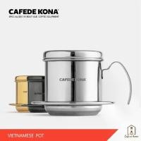 ราคา CAFEDE KONA VIETNAMESE Pot หม้อชงกาแฟเวียดนาม (1729591285861943501)