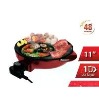 ราคา SONAR เตาปิ้งย่างไฟฟ้า 11 นิ้ว รุ่น SF-M55 หม้อชาบู หมูกระทะปิ้งย่างชาบู electric pot กระทะไฟฟ้าอเนกประสงค์ (1730218386205280862)