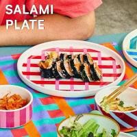 ราคา [พร้อมส่ง] Sardine - จานเซรามิค จานอาหาร (Plate) สี Salami ขนาด 10" (1731367946904438544)