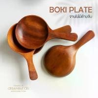 ราคา Boki Plate จานไม้มีด้ามจับ ใช้เป็นจานแบ่งสำหรับกินรามยอน สไตล์เกาหลี ทำจากไม้ฉำฉาเคลือบกันน้ำอย่างดี (1732157667678783038)