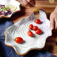 ราคา จานรูปหอย Shell Plate ฝาหอย ขนาด 10" สวยงาม หรูหรา (1729658014729079257)