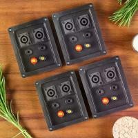 ราคา 4อัน แผ่นเสียบสายลำโพง ขั้วต่อลำโพงPA 3 IN 1 แจ็คเพลทตู้ลำโพง แผงแจ็คตู้ลำโพง ขั้วลำโพงแบบเหลี่ยม Jack Plate Dual SpeakON NL4 (ขั้วลำโพงมาตรฐาน) แจ็ค 1/4" (Phone Jack) ขนาดแผ่น: 97 x 122 mm (173168129