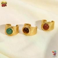 ราคา แหวนแฟชั่นสตรี, แหวนเปิดกว้างสไตล์ยุโรปและอเมริกา, รองเท้ามนุษย์, ดีไซน์แบนขั้นสูง, 2023 Readystock jewelry mystery jar แหวน ว่านเครือเขาหลง มหาเสน่ห์ รุ่น โรงเรียน ดาว นายร้อย ring plate (17322203862