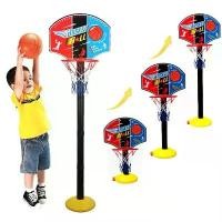 ราคา Np Toys แป้นบาส Basketball แป้นบาสเด็ก บาสเกตบอล บาสเกตบอลเด็ก ครบชุดเสาปรับระดับได้ ของเล่นเด็ก No.ZG270-61 COD (1731403695904556301)