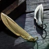 ราคา COD[Handmade] Arowana Knife มีดปลามังกร ทองเหลือง 79*16มม.ทองเหลือง/คิวโปรนิกเกิลTikTok (1731615006984275572)