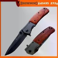 ราคา Browningแท้ DA95 ยาว22.5cm มีดพับ มีดเดินป่า มีดปอกผลไม้ Outdoor knife folding portable knife folding knife คําแนะนําการขายที่ร้อนแรงในเดือนนี้ (1732338315919000690)