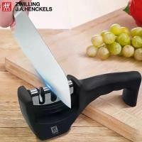 ราคา Zwilling j.a.henckels Knife sharpener 3 slots ที่ลับคมมีด 3 ช่อง ( สีดำ ) (1729810624312019474)