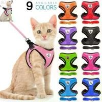 ราคา Dogs Puppy Harness Collar Cat Dog Adjustable Vest Walking Lead Leash Soft Breathable Polyester Mesh Harness For Small Me ที่นิยมมากที่สุด (1731587897356945273)