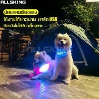 ราคา พร้อมส่ง. Adjustable LED dog collar pet dog/cat dog collar glow dog collar dog collar USB rechargeable cat collar flashing dog collar (1732059944571537172)