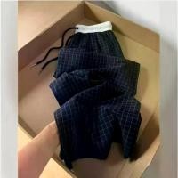 ราคา กางเกงลำลองสำหรับผู้หญิง สไตล์วินเทจ ลายสก็อต บล็อคสี ฤดูใบไม้ร่วงและฤดูร้อน มาใหม่ เอวสูง ขาตรง กระชับสัดส่วน กางเกงขากว้าง ดีไซน์สีดำ กางเกงขายาว chinese collar กางเกง ยีน ก (1731602090370238391)