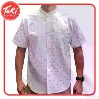 ราคา T02-5 เสื้อเชิ้ตคอจีนผ้าลาย สีขาวลายต้นมะพร้าว เสื้อแขนสั้น เสื้อผู้ชาย เสื้อลำลอง เสื้อเชิ้ต แฟชั่นชาย เสื้อผ้า เครื่องแต่งกาย Man Clothing Cotton plaincolor collar stand shirt (1730923817767963629)
