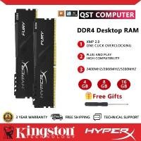 ราคา Kingston HyperX FURY Desktop DDR4 RAM 4GB 8GB 16GB 2133Mhz 2400Mhz 2666Mhz 3200Mhz DIMM Game Memory จัดส่งที่รวดเร็ว (1732385583864776220)