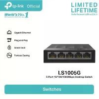ราคา TP-Link LS1005G 5-Port 10/100/1000Mbps Desktop Switch สวิตช์ (1732332937059010359)