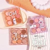 ราคา NEE CARA Cat 9-Color Eyeshadow 13.5g นี คาร่า อายแชโดว์พาเลทยูนิแมว 9 สี (1731232538391512976)