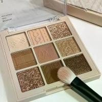 ราคา Dikalu eyeshadow (DKL901) อายแชโดว์พาเลท 9 สี โทนสีน้ำตาล ชมพูตุ่นนู้ด อายแชโดว์เนื้อแมท เนื้อใยไหม ประกายชิมเมอร์วิ้งๆ สีสวยชัด ติดแน่น ติดทน กันน้ำ (1732147560084506843)