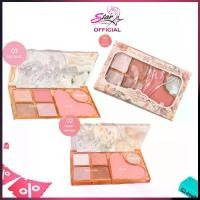 ราคา Gina Glam Flowing Star Glitter Six-Color Eyeshadow G09 11.7 g. จีน่า แกลม โฟลวิ้ง สตาร์ กลิตเตอร์ ซิคว์-คัลเลอร์ อายแชโดว์ มีให้เลือก 3 สี clear winter (1730585754536807319)