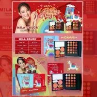 ราคา MILA COLOR Makeup Palate พาเลทแต่งหน้ากระเป๋า ปกม้าโพนี่ พกพาง่าย ได้ทุกลุค มีครบทุกความสวยภายในตลับเดียว อายแชโดว์ Eyeshadow (1729825777309879036)