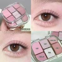 ราคา พาเลทแต่งหน้าอเนกประสงค์ จานสี 6 สี สำหรับอายแชโดว์ บลัชออน อายไลเนอร์ ผิวด้านและชิมเมอร์ ไฮไลท์ wakemake 03 palette dream mousse eyeshadow ลิปสติก myca anastasia beverly hil (1731756714878404265)